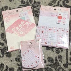 Cherry Blossoms Sakura Stationary